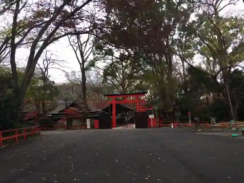 河合神社（鴨川合坐小社宅神社）の鳥居