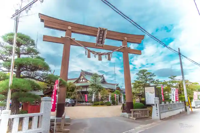 湯殿山神社の鳥居