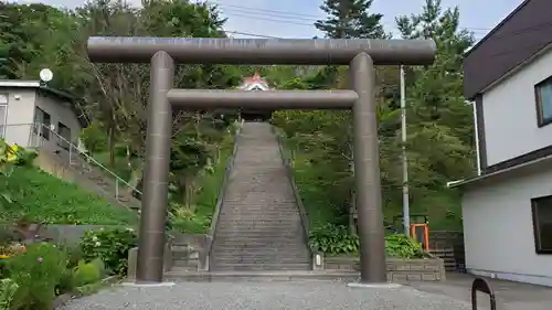 浦河神社の鳥居