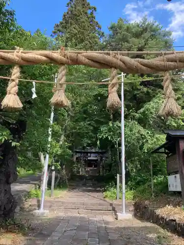 山家神社の鳥居