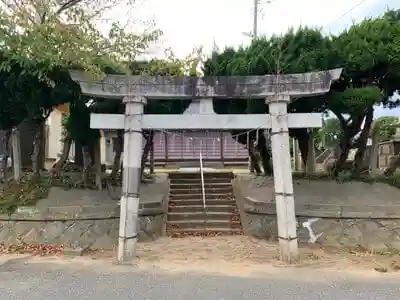 面足神社の鳥居