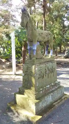 廣瀬神社の狛犬