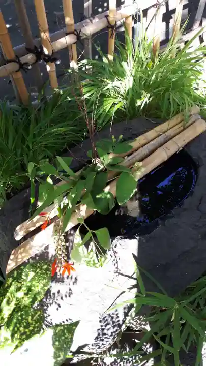 新琴似神社の手水舎