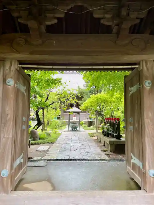 常立寺の山門・神門
