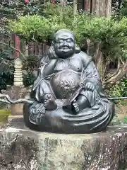 常性寺の像