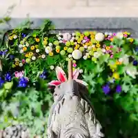 滑川神社 - 仕事と子どもの守り神の手水舎