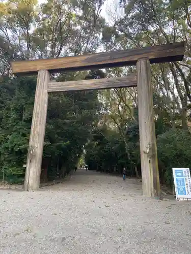 上知我麻神社（熱田神宮摂社）の鳥居