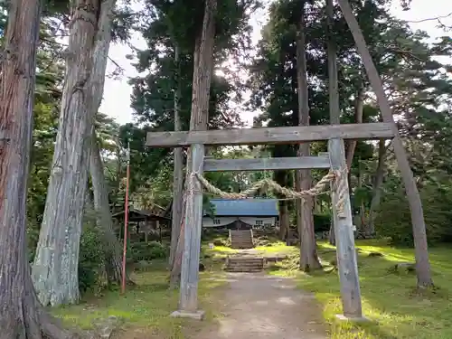 皇大神社(真田御屋敷跡)の鳥居