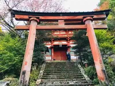 吉野水分神社(吉野町)の鳥居