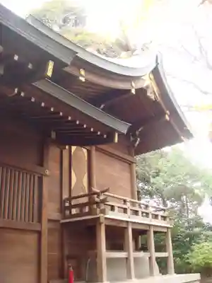 鎮守氷川神社の本殿・本堂