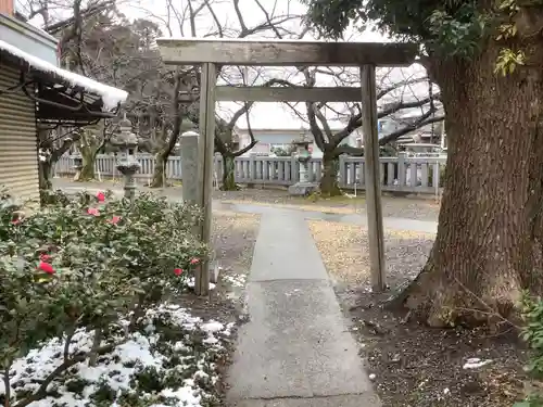 水神社の鳥居