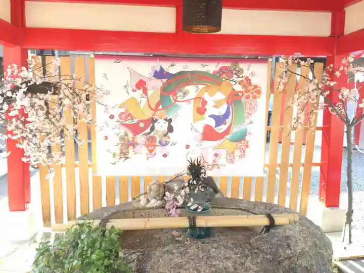 別小江神社の手水舎