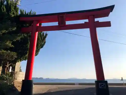 羽豆神社の鳥居