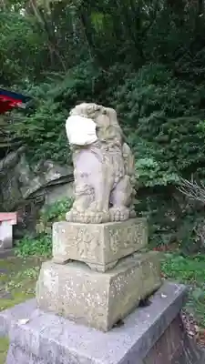 一皇子宮の狛犬