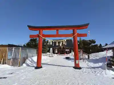 美瑛神社の鳥居