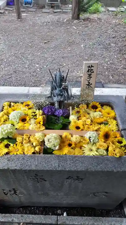 札幌諏訪神社の手水舎