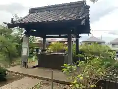 篠原八幡神社の手水