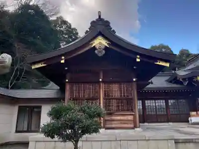 群馬県護国神社の本殿・本堂