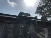 岡田神社の山門・神門