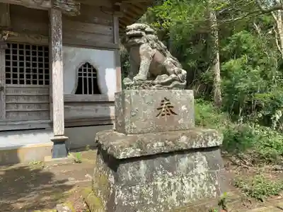 熊野神社の狛犬