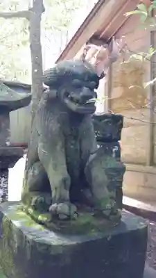 二上神社の狛犬