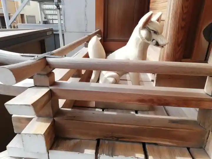 大鳥神社の狛犬