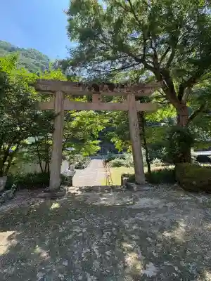川富神社の鳥居
