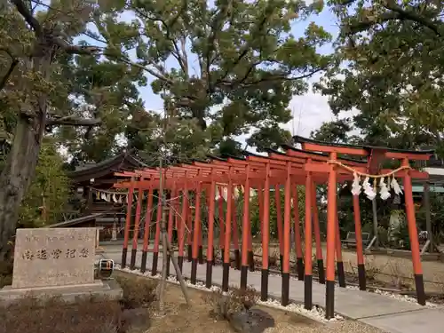 辛國神社の鳥居