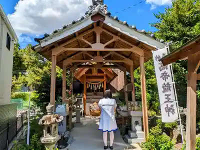 髙帝龍王龍神社（白山宮末社）の本殿・本堂