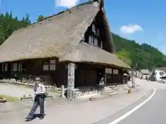 上梨白山宮の周辺