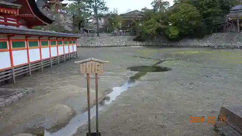 厳島神社の庭園