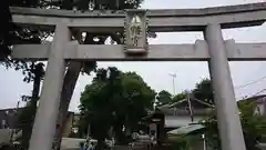 射箭頭八幡神社の鳥居