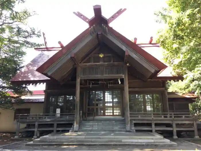 留萌神社の本殿