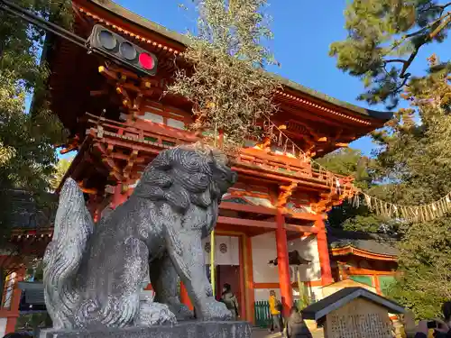 今宮神社（花園今宮神社）の狛犬