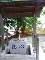 三峯神社の手水舎