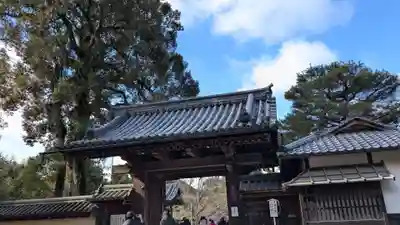 鹿苑寺（金閣寺）の山門・神門