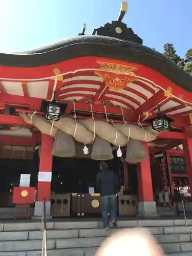 太皷谷稲成神社の本殿