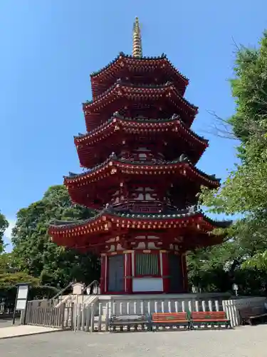 川崎大師（平間寺）の塔