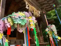 滑川神社 - 仕事と子どもの守り神(福島県)