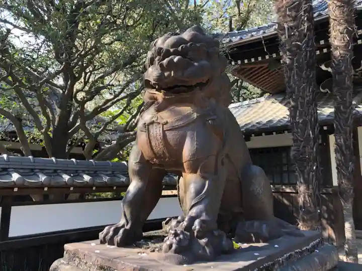 観音寺(世田谷山観音寺)の狛犬