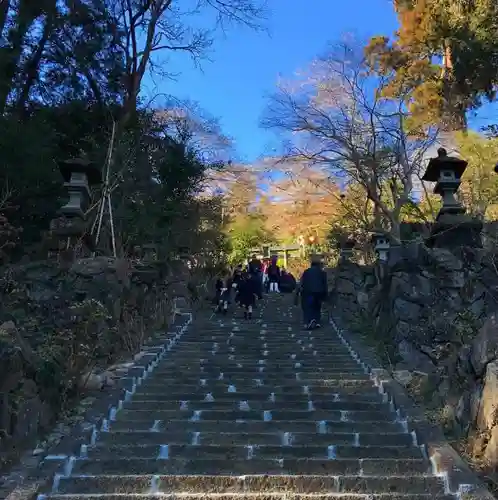 太平山神社の自然