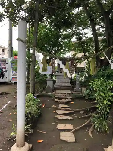 所澤神明社の鳥居