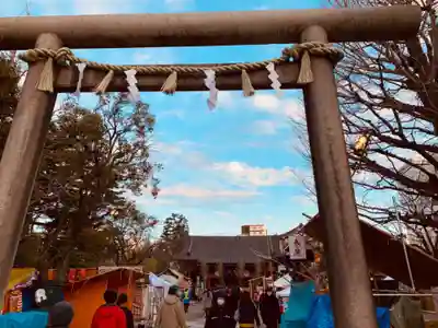 浅草神社の鳥居