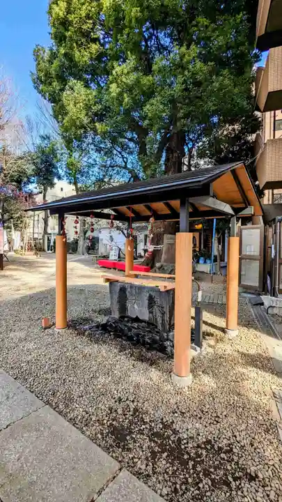 上目黒氷川神社の手水舎