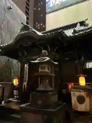 高山稲荷神社（旧鎮座地）の本殿