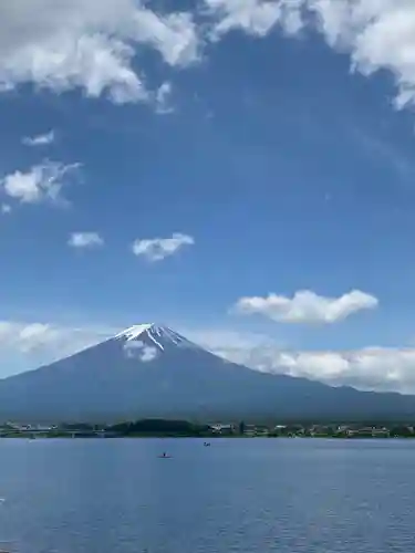 北口本宮冨士浅間神社の景色