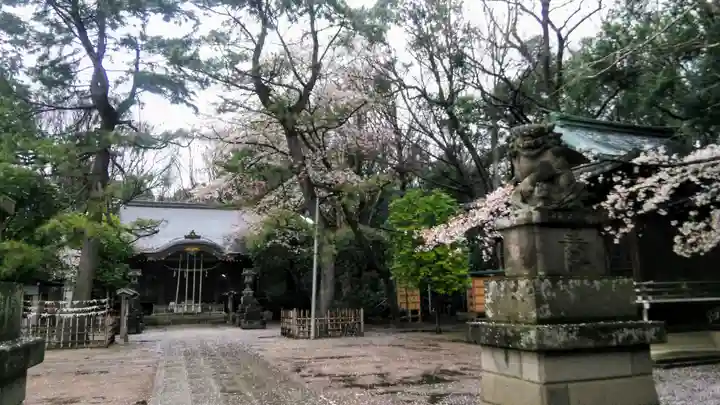 石神井氷川神社の庭園