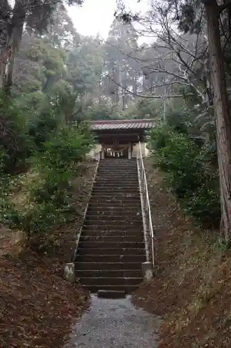 八幡神社の山門・神門