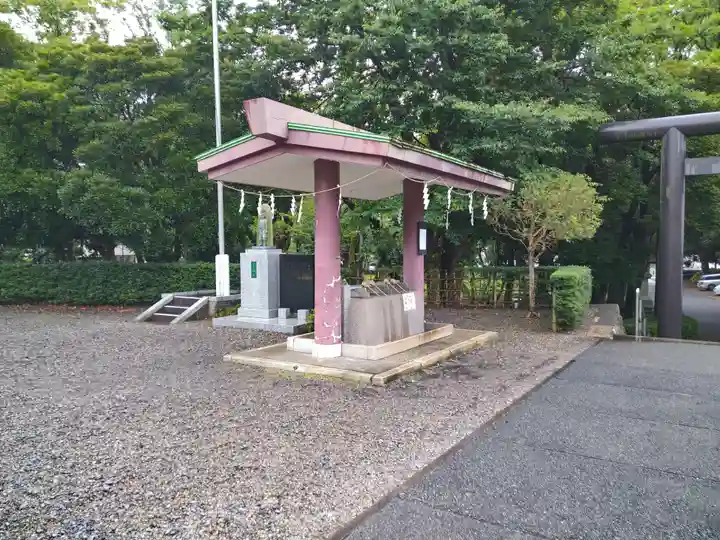 千葉縣護國神社の手水舎