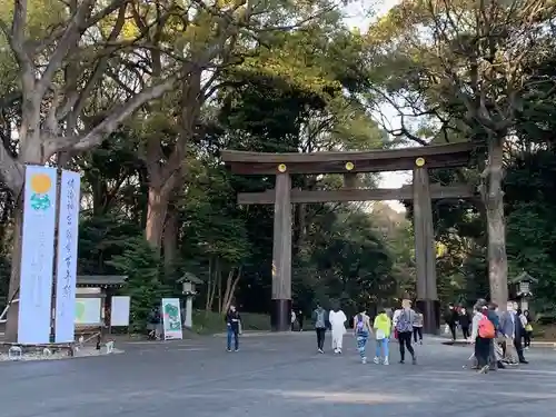 明治神宮の鳥居